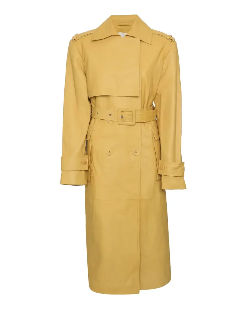 By Malene Birger Trenchcoat mit Gürtel - Gelb Gelb