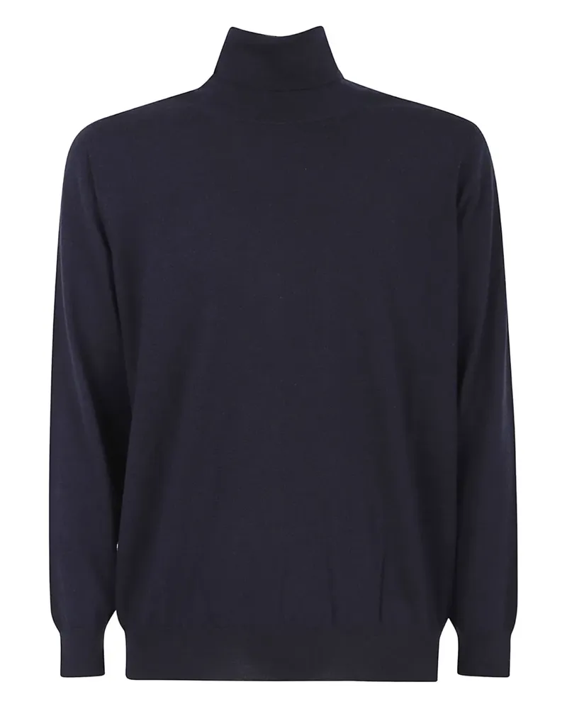 Drumohr  Pullover mit Rollkragen - Blau Blau