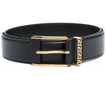 Greca Accent leather belt