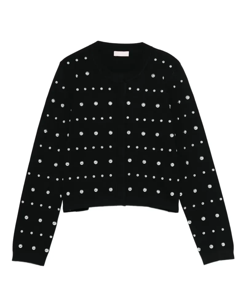 Liu Jo Verzierter Cardigan - Schwarz Schwarz