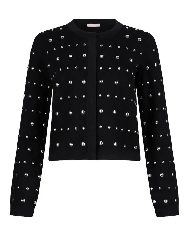 Liu Jo Verzierter Cardigan - Schwarz Schwarz
