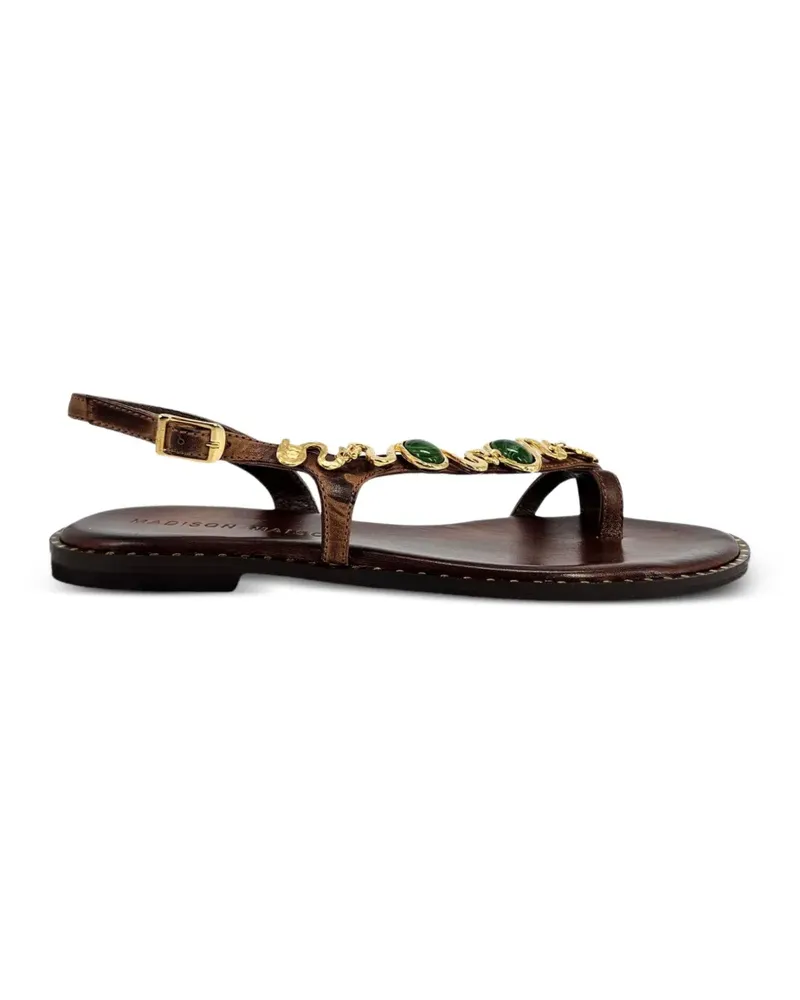 MADISON.MAISON embellished sandals - Braun Braun