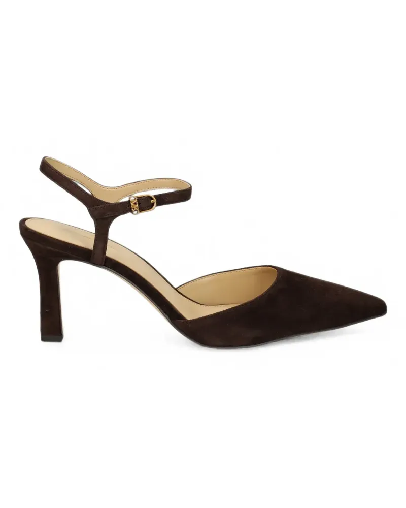 Michael Kors Amara suede slingback pumps - Braun Braun