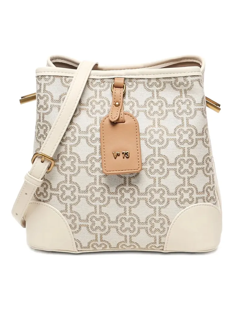 V°73 Harriet Monogram Beuteltasche - Grau Grau