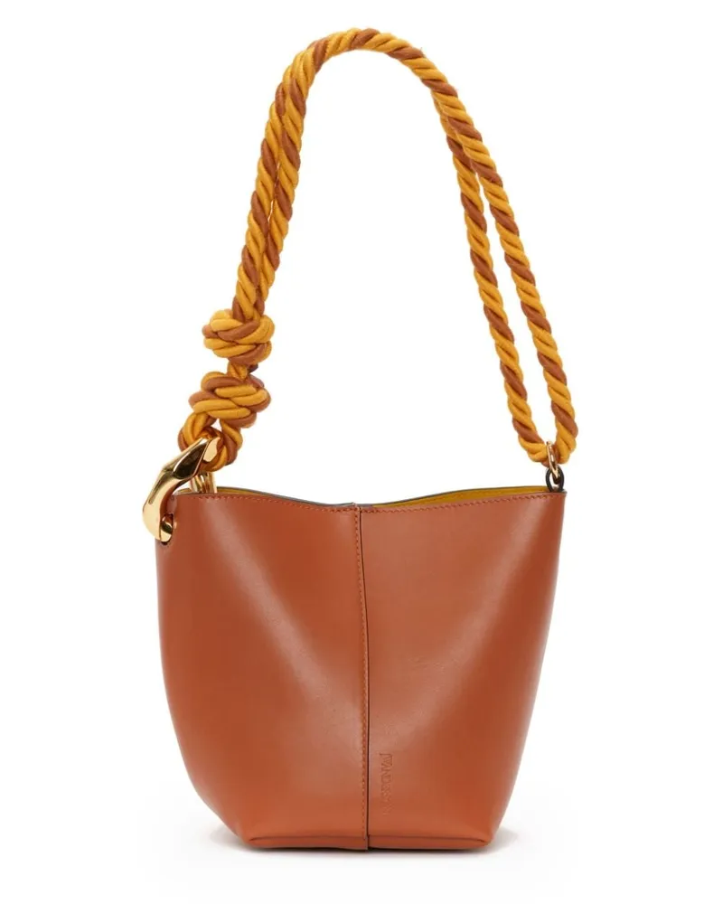 J.W.Anderson Kleine Corner Beuteltasche - Braun Braun