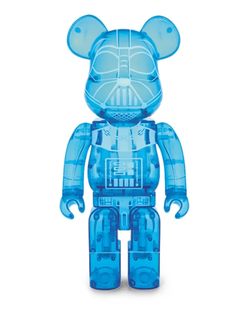 Medicom Toy x Star Wars Darth Vader Holographic Bearbrick Ver. 400% Figur - Blau Blau