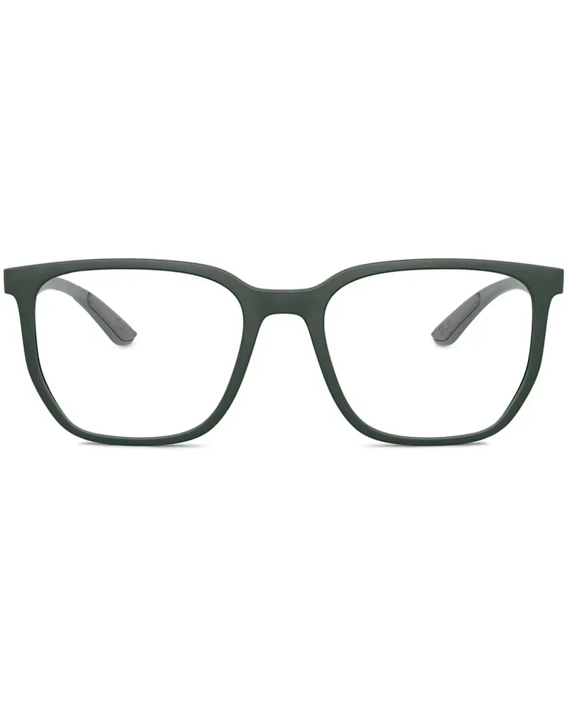 Ray Ban Brille mit eckigem Gestell - Grün Grün