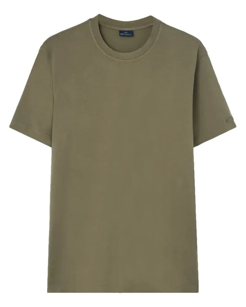 Paul & Shark T-Shirt mit Mini-Detail - Grün Grün