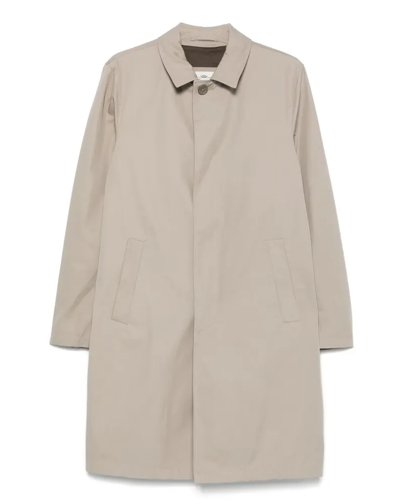 Herno Einreihiger Regenmantel - Nude Nude