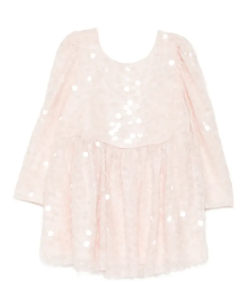 Sister Jane Teese Minikleid mit Pailletten - Rosa Rosa