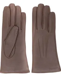 N.Peal Handschuhe aus Leder Braun