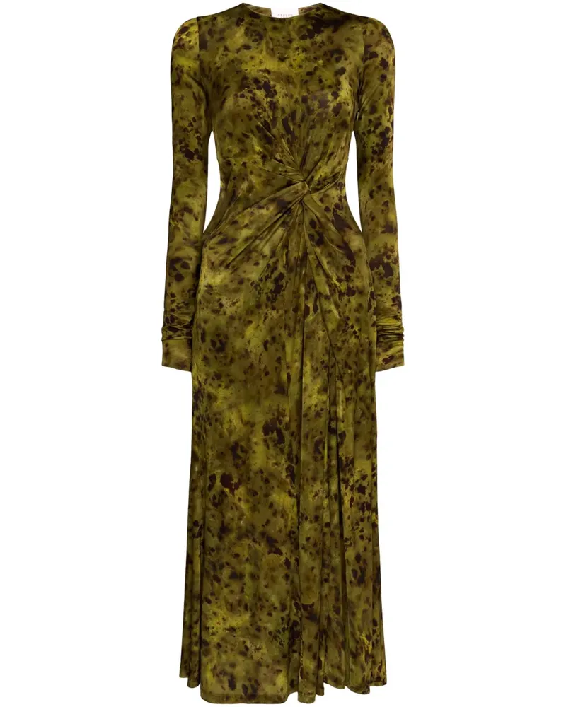 GALVAN Kleid mit Print - Grün Grün