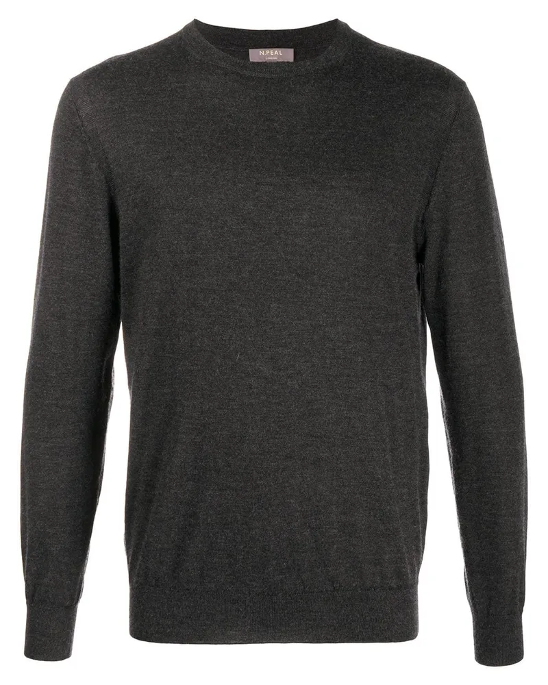 N.Peal Gestrickter Pullover - Grau Grau
