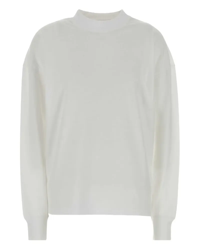 The Row Raveena long-sleeve T-shirt - Weiß Weiß