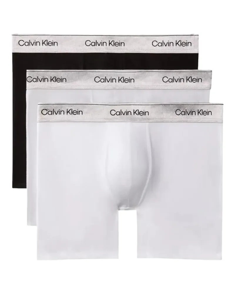 Calvin Klein Boxershorts mit Logo-Bund (3er-Set) - Schwarz Schwarz