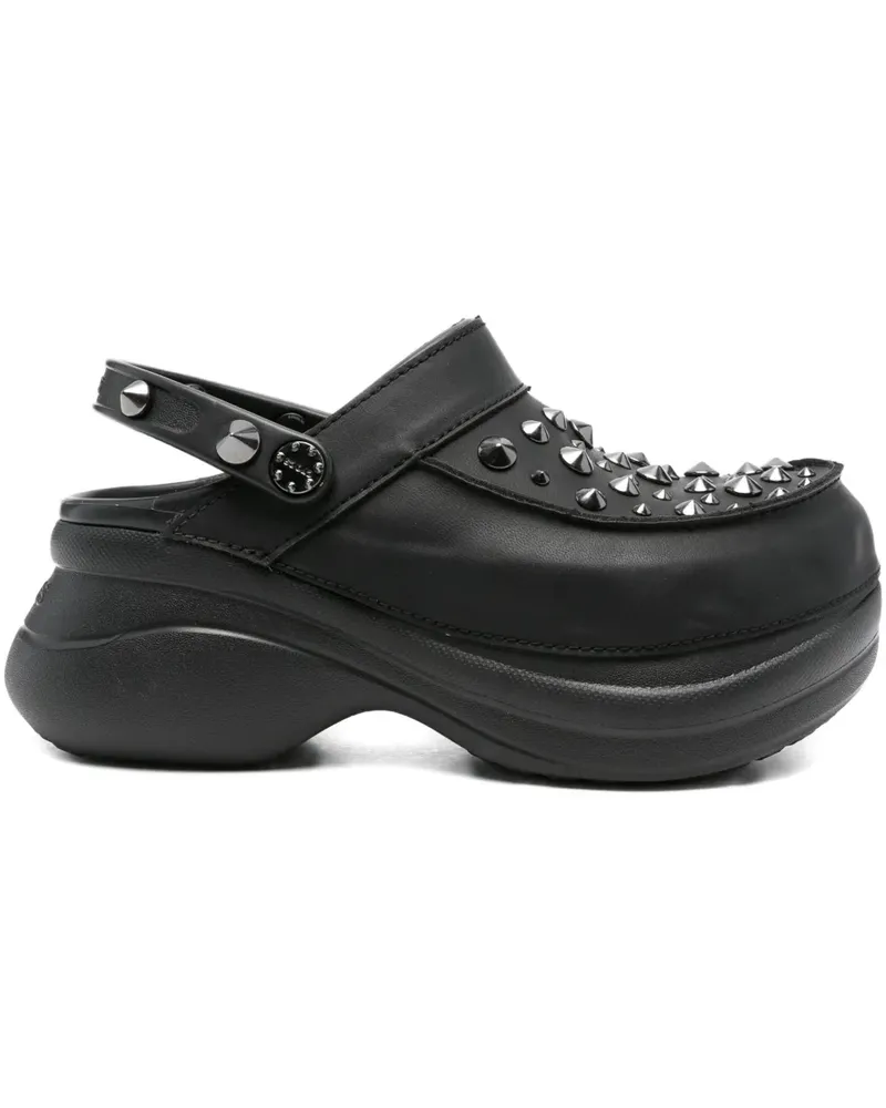 Crocs Bae Clogs mit Nieten - Schwarz Schwarz