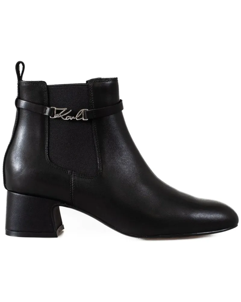 Karl Lagerfeld Bonnie Stiefeletten - Schwarz Schwarz