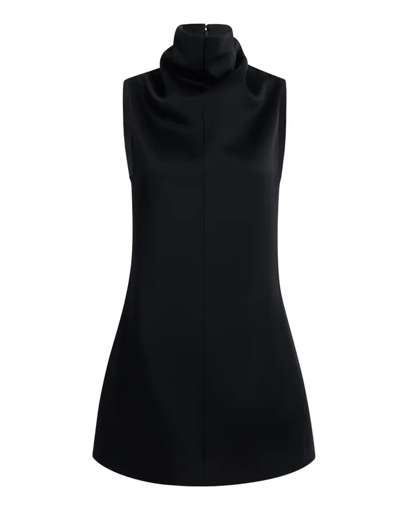 KHAITE Ärmelloses Kleid mit Stehkragen - Schwarz Schwarz