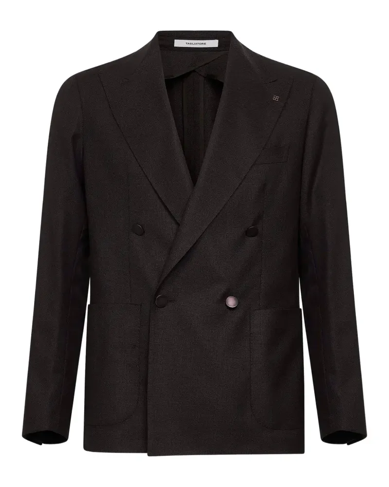 Tagliatore double-breasted peak-lapel blazer - Braun Braun