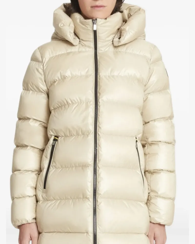 Ciesse Piumini Bella hooded padded coat - Nude Nude
