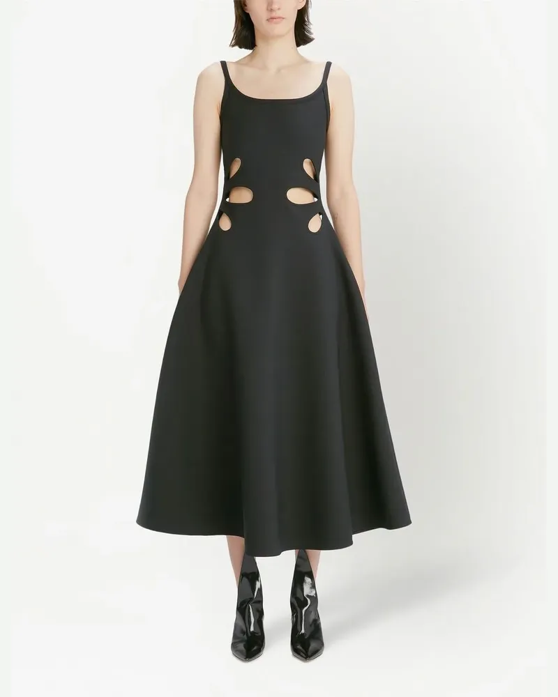 Christopher Kane Kleid mit Cut-Outs - Schwarz Schwarz