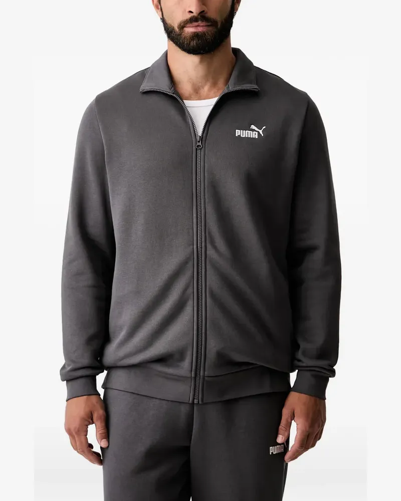 Puma Pullover mit Logo-Print - Grau Grau