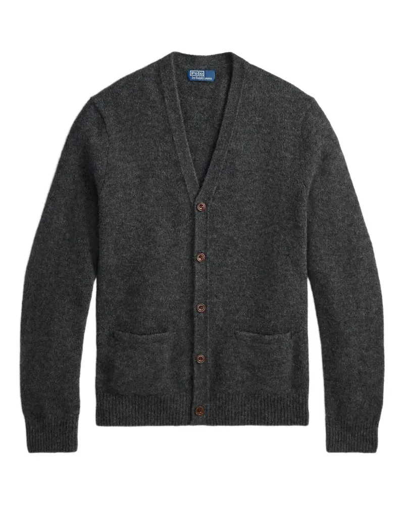 Ralph Lauren Cardigan mit V-Ausschnitt - Grau Grau