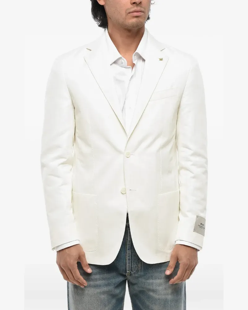Corneliani CC Collection single-breasted blazer - Weiß Weiß