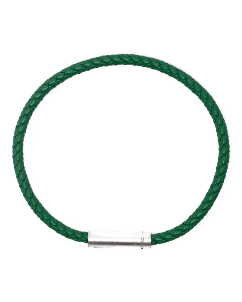 Le Gramme leather bracelet - Grün Grün