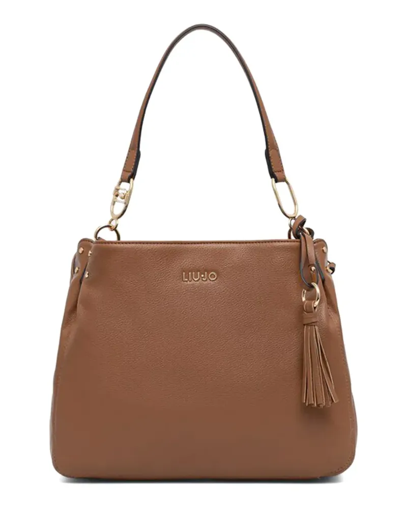Liu Jo Schultertasche mit Quasten - Braun Braun