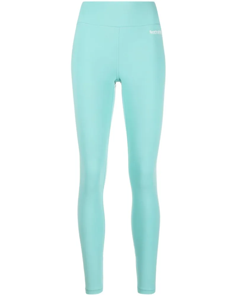 SPORTY & RICH Club Leggings - Grün Grün
