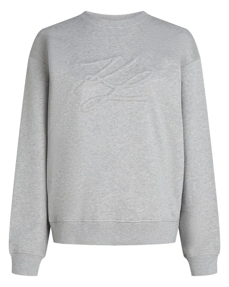 Karl Lagerfeld K/Autograph Sweatshirt - Grau Grau