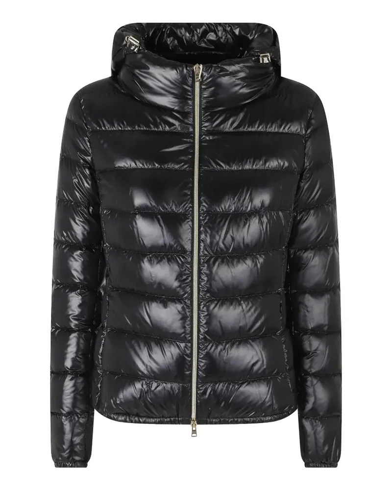 Herno Giada hooded padded jacket - Schwarz Schwarz
