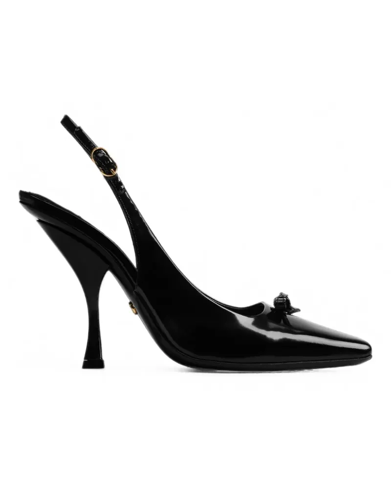 Dolce & Gabbana Slingback-Pumps aus Kalbsleder - Schwarz Schwarz