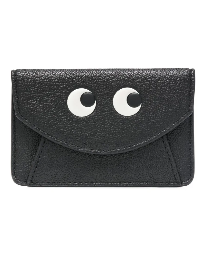 Anya Hindmarch Eyes Kartenetui - Schwarz Schwarz