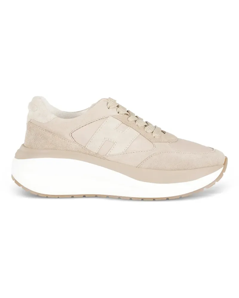 Hogan Sneakers mit Logo - Nude Nude