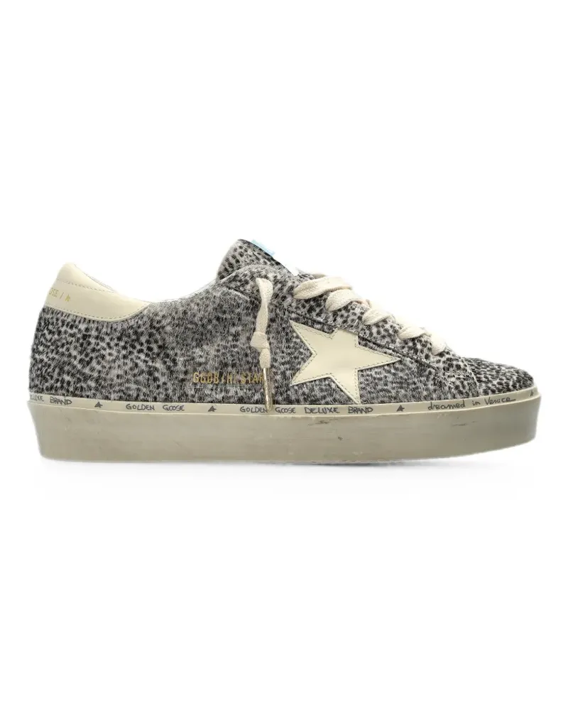 Golden Goose leopard-print Hi Star sneakers - Grau Grau