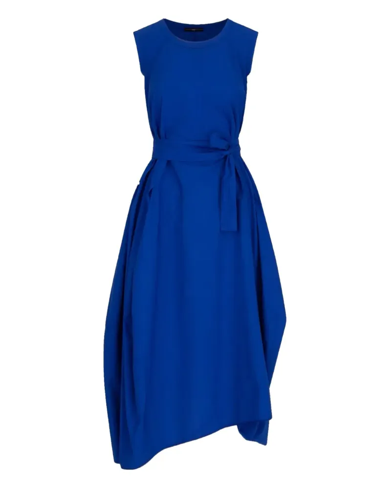 HIGH Midikleid mit Gürtel - Blau Blau