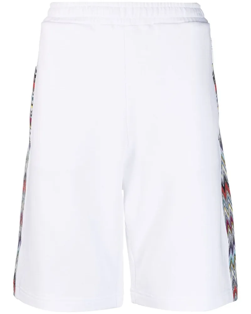 Missoni Shorts mit Zickzack-Detail - Weiß Weiß