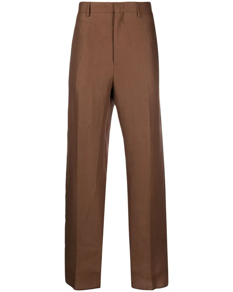Tagliatore Hose mit geradem Bein - Braun Braun