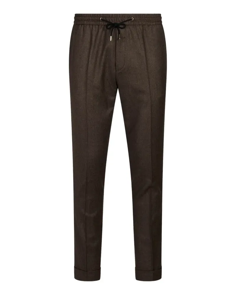 Paul Smith Bundfaltenhose mit Kordelzug - Braun Braun