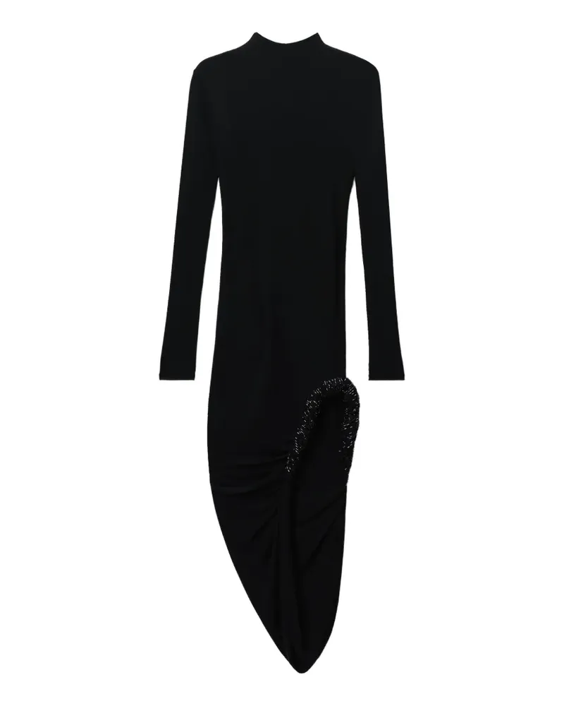 Alexander Wang Drapiertes Kleid - Schwarz Schwarz