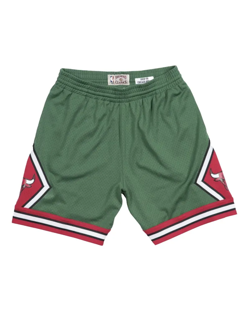 Mitchell & Ness x NBA 2008-09 Chicago Bulls Swingman Shorts - Grün Grün