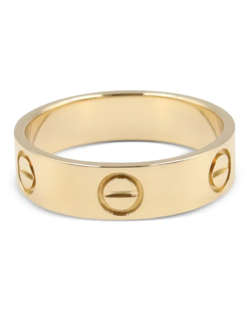 Cartier Love screw-detail ring - Gold Gold