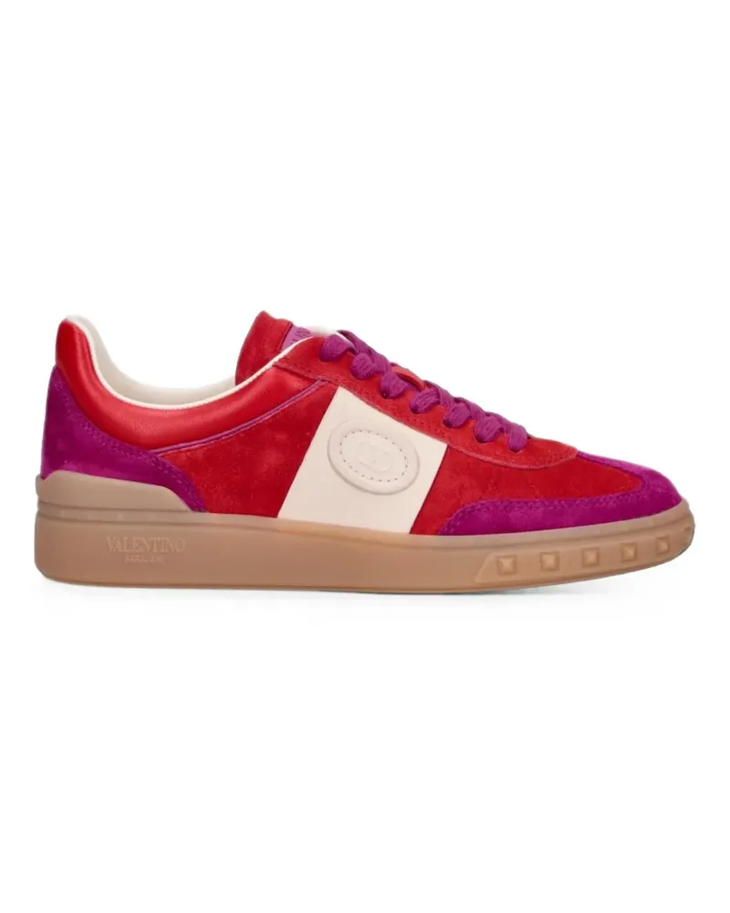 Valentino Garavani Sneakers mit Kontrasteinsätzen - Rot Rot