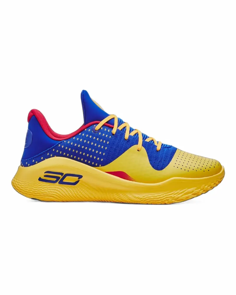 Under Armour Curry 4 Low FloTro Sneakers - Blau Blau