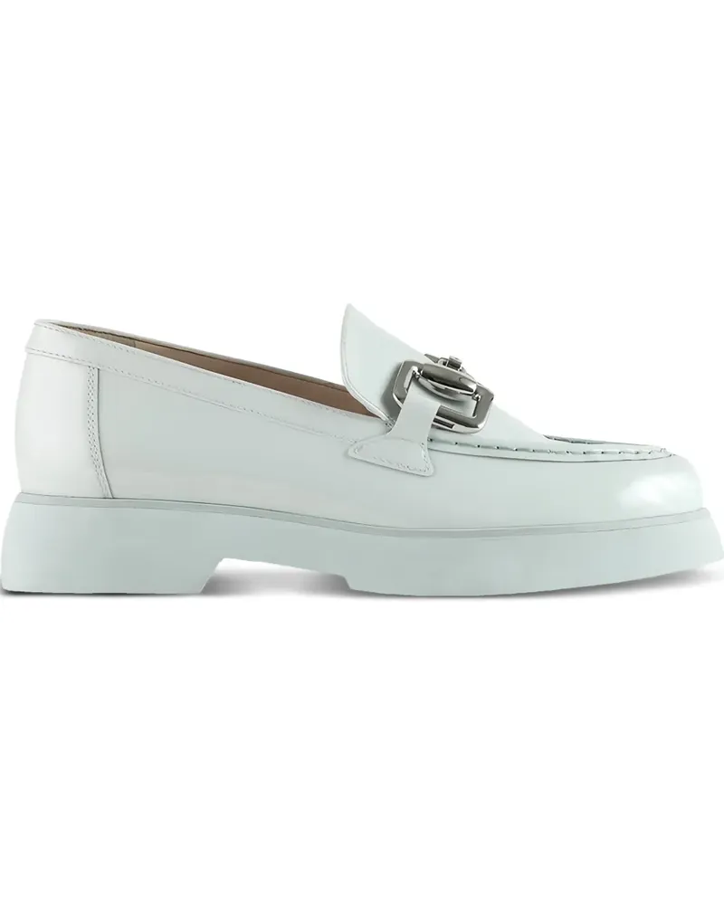 Högl Max Horsebit-Loafer aus Lackleder - Blau Blau
