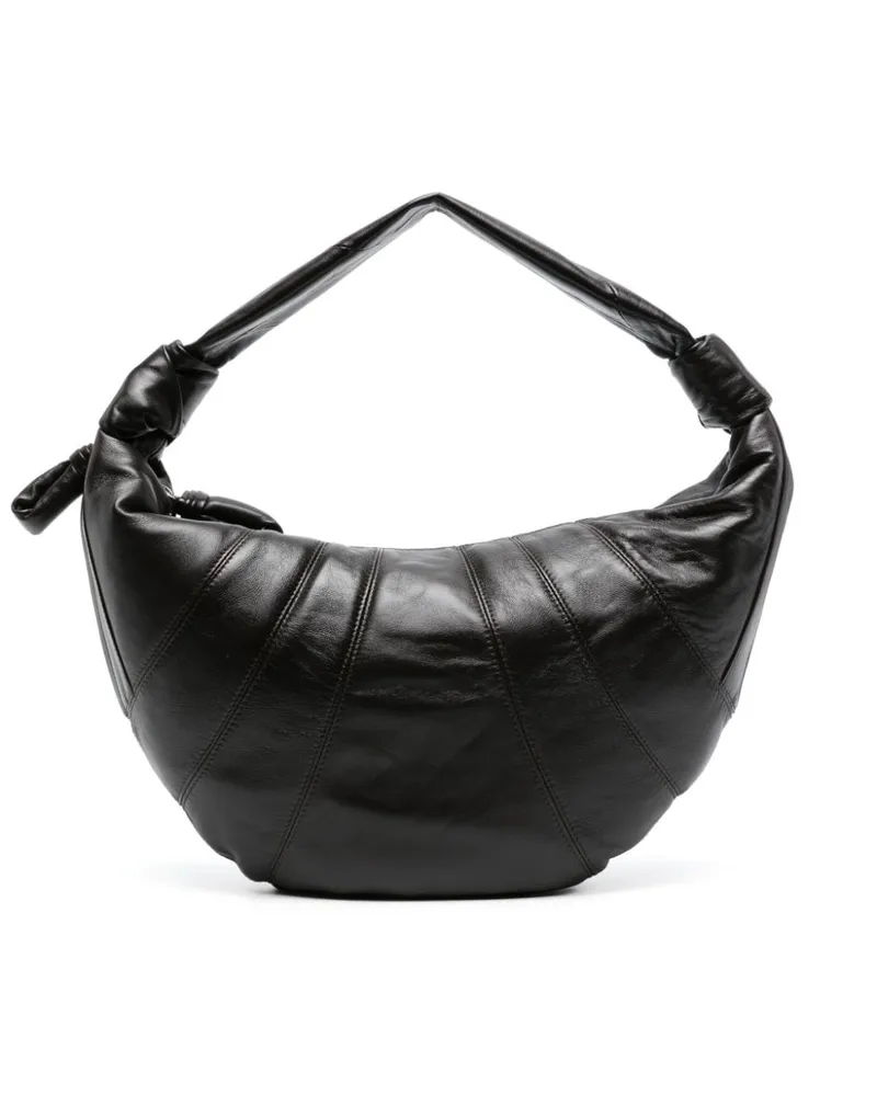 Christophe Lemaire Große Croissant Schultertasche - Braun Braun