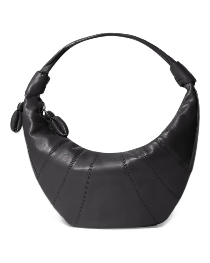 Christophe Lemaire Fortune Croissant Tasche aus Leder - Braun Braun