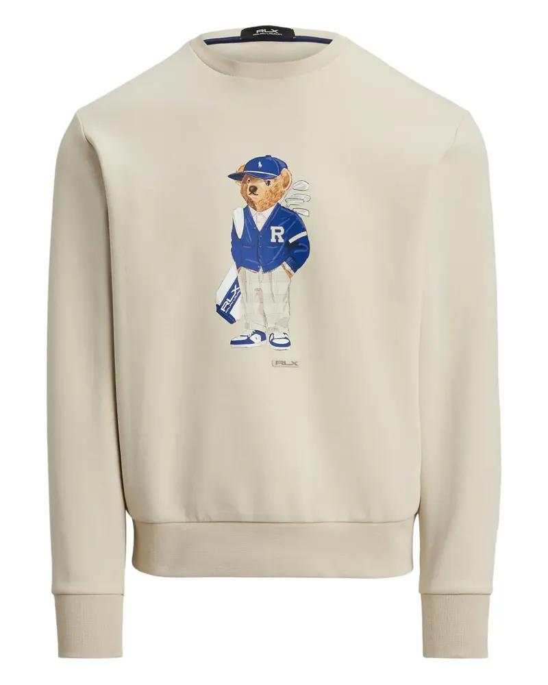 Ralph Lauren Sweatshirt mit Teddy-Logo - Nude Nude